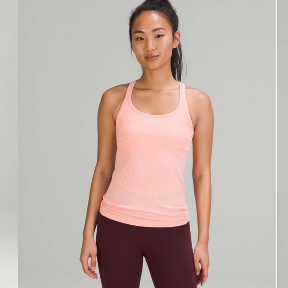lululemon athletica Tops - LULULEMON Ebb to Street Tank Top Dew Pink NWT